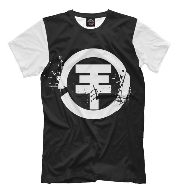 Мужская футболка с изображением Tokio Hotel цвета Черный
