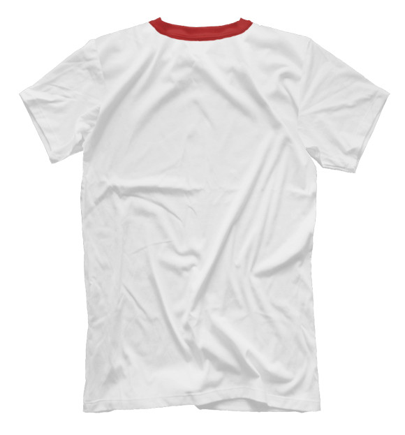 Мужская футболка с изображением Винчи и морковка цвета Белый