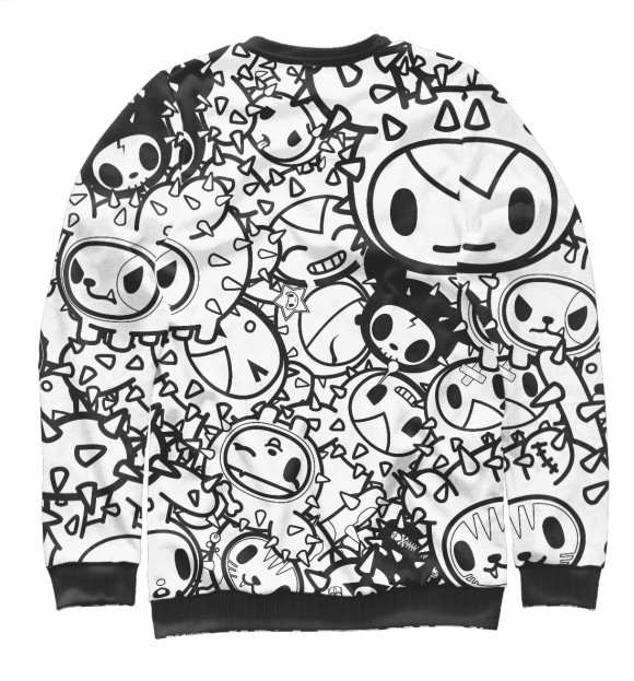 Свитшот для девочек с изображением Tokidoki цвета Белый