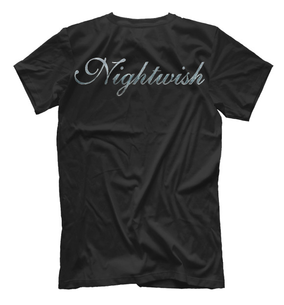 Футболка для мальчиков с изображением Nightwish цвета Белый