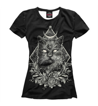 Футболка для девочек Dark Cat
