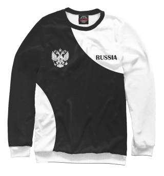 Свитшот для девочек Russia Black&White