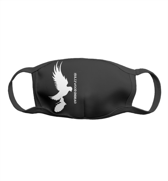 Маска тканевая с изображением Hollywood Undead цвета Белый