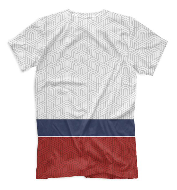 Футболка для мальчиков с изображением Сборная России цвета Белый