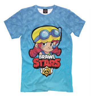 Мужская футболка Brawl Stars - Jessie