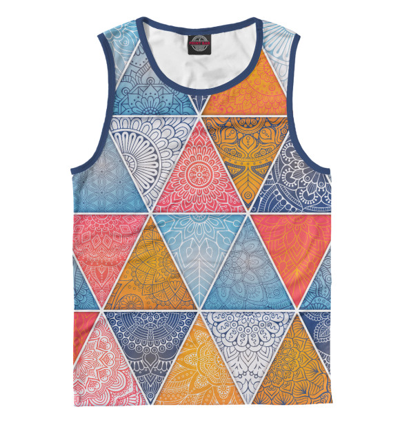 Майка для мальчика с изображением Абстракция цвета Белый