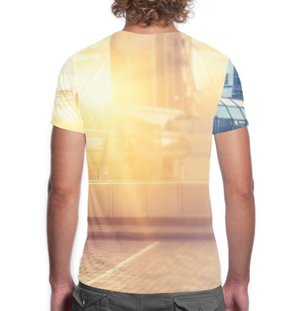 Мужская футболка с изображением LADA 4x4 Urban цвета Белый