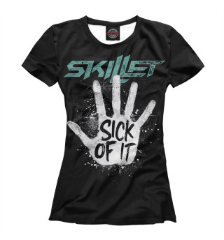 Женская футболка Skillet