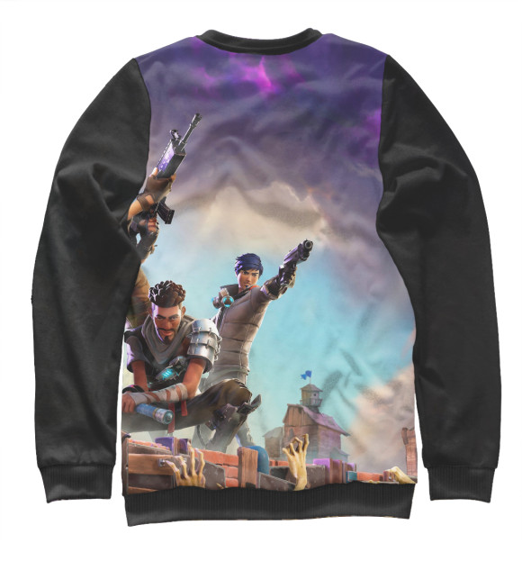 Женский свитшот с изображением Fortnite цвета Белый