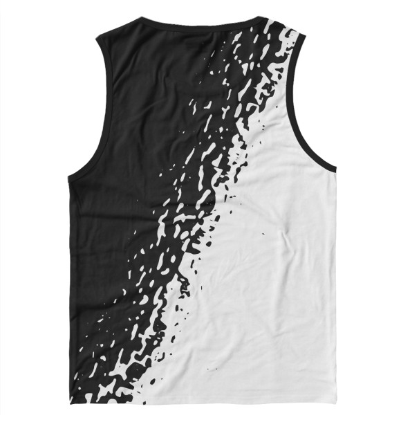 Мужская майка с притом Dark Souls цвета Белый Мужская майка с изображением Dark Souls цвета Белый