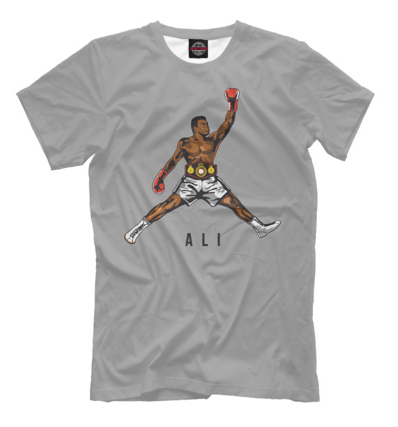 Мужская футболка с изображением Air Ali цвета Белый