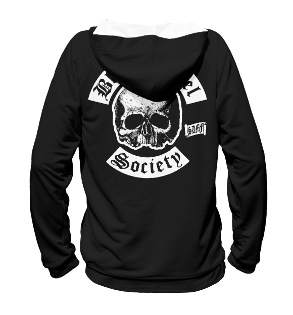 Женское худи с изображением Zakk Wylde Black Label Society цвета Белый
