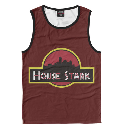 

Майки Print Bar, Белый, House Stark
