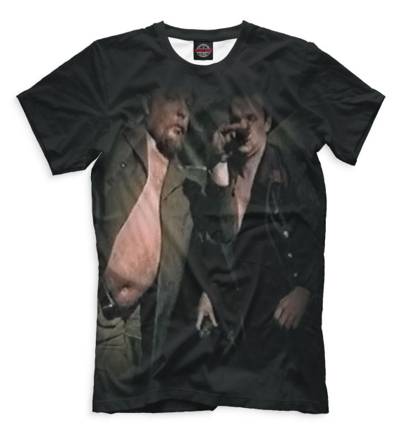 Футболка для мальчиков с изображением Зеленый слоник цвета Белый