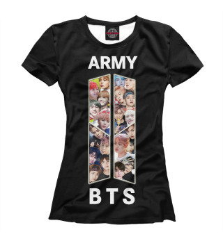 Женская футболка BTS ARMY