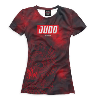 Женская футболка Дзюдо
