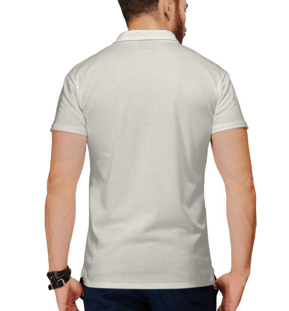 Мужское поло с изображением Apex Legends персонажи цвета Белый