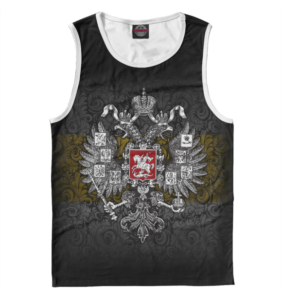 Майка для мальчика с изображением Империя цвета Белый