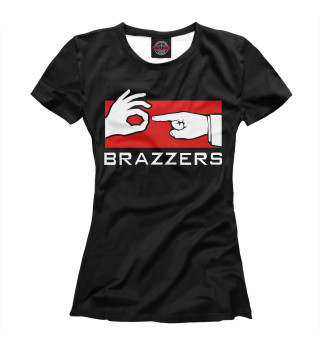 Женская футболка BRAZZERS