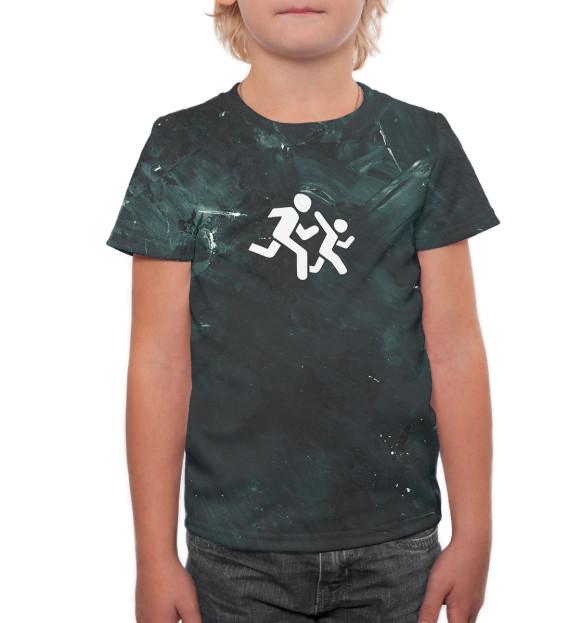 Футболка для мальчиков с изображением Дима Масленников цвета Белый