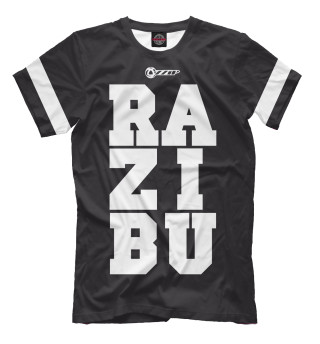 Мужская футболка RAZIBU BLACK