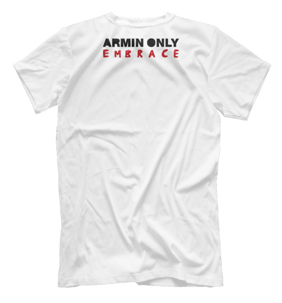 Футболка для мальчиков с изображением Armin Only : Embrace цвета Белый