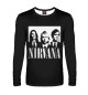 Мужской лонгслив Nirvana