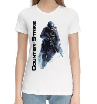 Хлопковая футболка для девочек Counter-Strike
