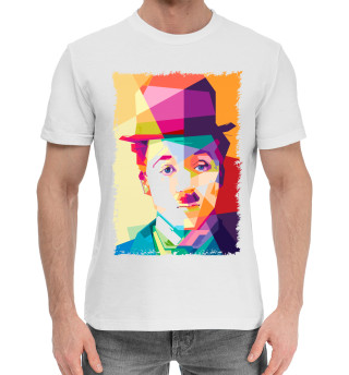 Хлопковая футболка для мальчиков Чарльз Чаплин