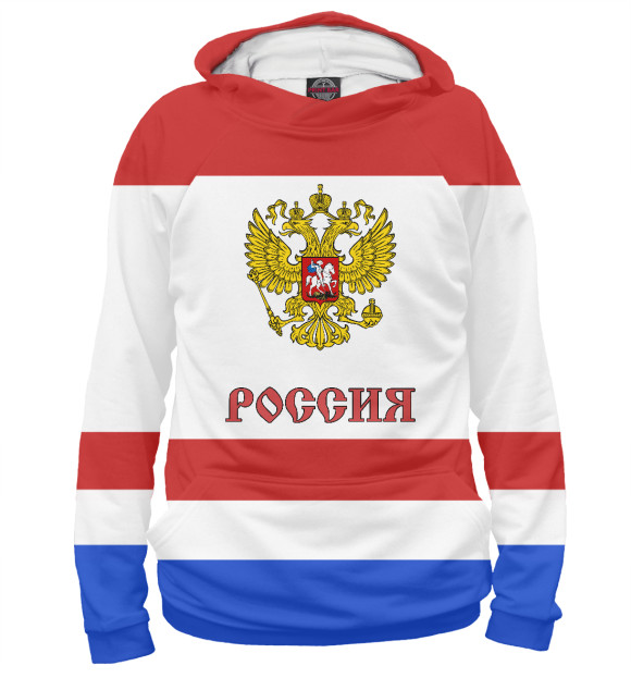 Женское худи с изображением Овечкин цвета Белый