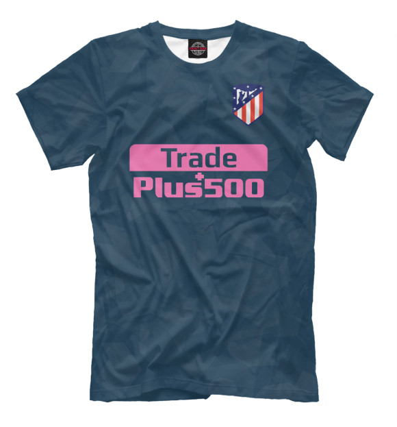 Мужская футболка с изображением Атлетико Мадрид Форма Бонусная 17/18 цвета Темно-зеленый