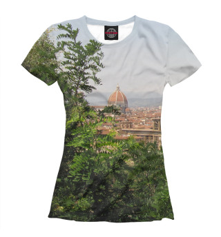 Женская футболка Флоренция
