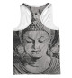Мужская майка-борцовка Buddha