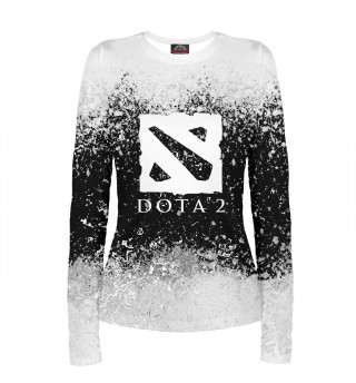 Женский лонгслив Dota 2 | краски