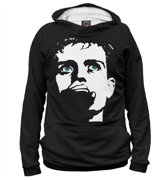 Женское худи с изображением Ian Curtis цвета Белый