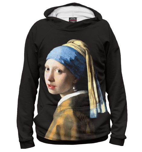 

Худи Print Bar, Белый, Девушка с жемчужной серёжкой