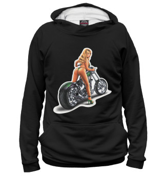 Мужское худи Biker Babe
