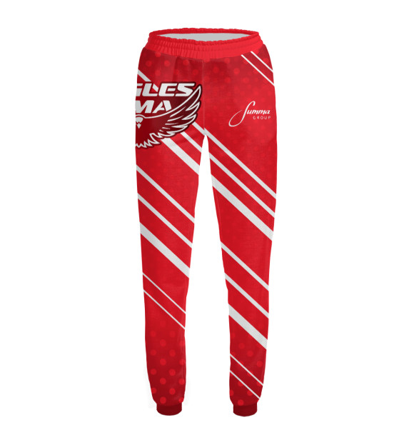 Женские спортивные штаны с изображением Eagles MMA цвета Белый