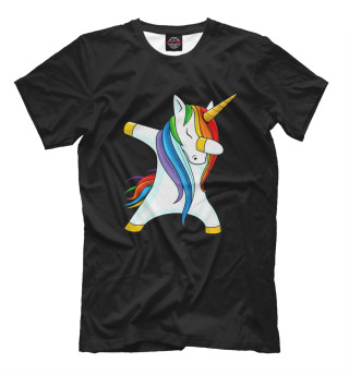 Футболка для мальчиков Dabbing Unicorn