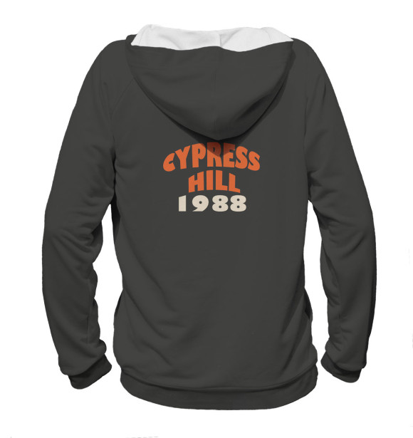 Худи для девочки с изображением Cypress Hill цвета Белый