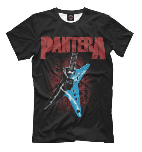 хлопковые футболки print bar pantera Футболки Print Bar Pantera