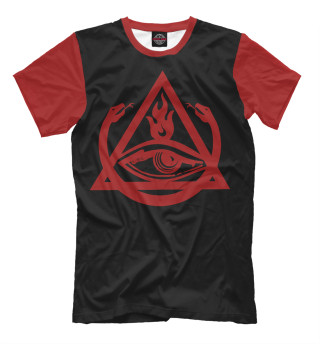 Мужская футболка Triad symbol