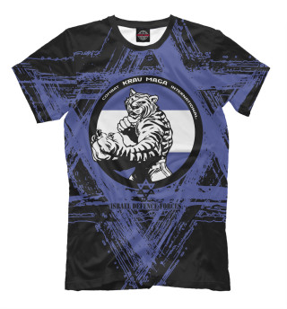 Мужская футболка Krav-maga tiger