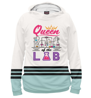 Худи для девочки Queen of the Lab Laboratory