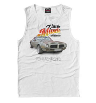 Pontiac Firebird на белом фоне