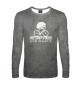 Мужской лонгслив Cute Hedgehog Road Bike