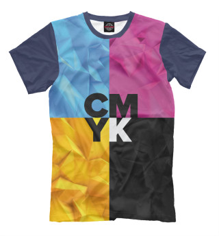 Мужская футболка CMYK