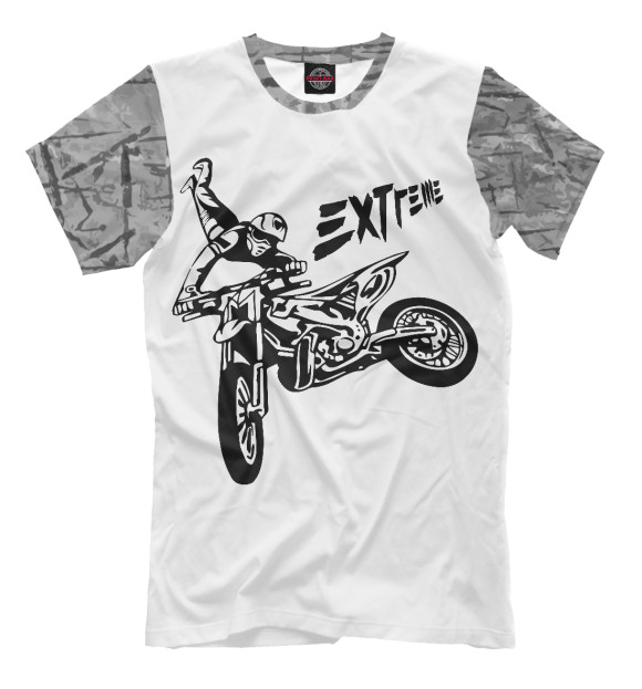 Футболка для мальчиков с изображением Extreme цвета Белый