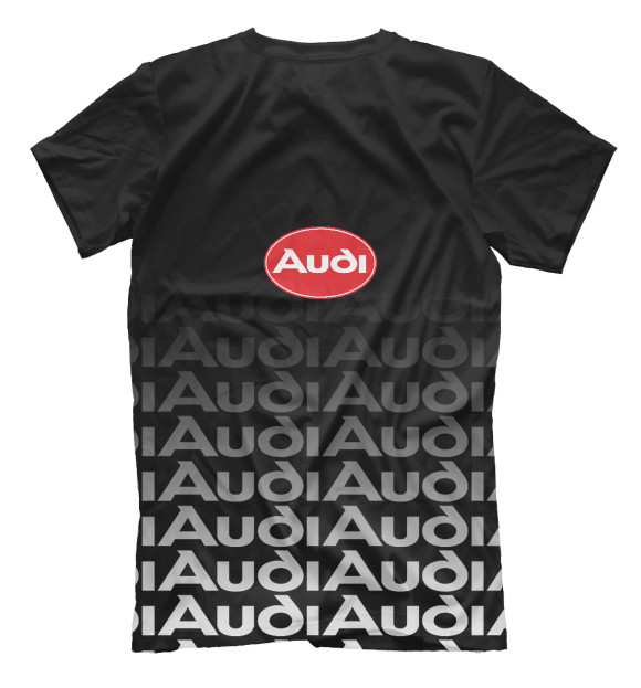 Футболка для мальчиков с изображением Audi цвета Белый