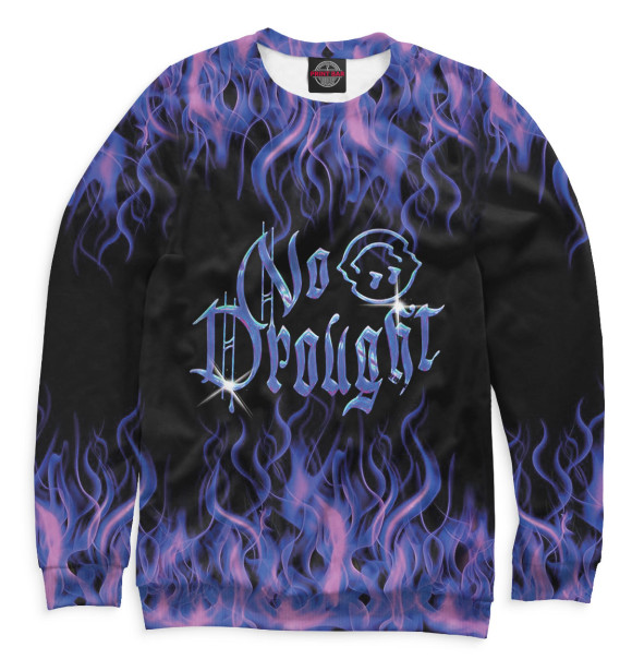 Женский свитшот с изображением Харадзюку цвета Белый